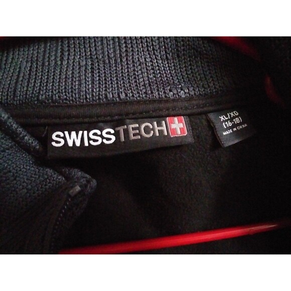 Swiss Tech Gray Jacket Size XL 16 18 - Picture 6 of 6
